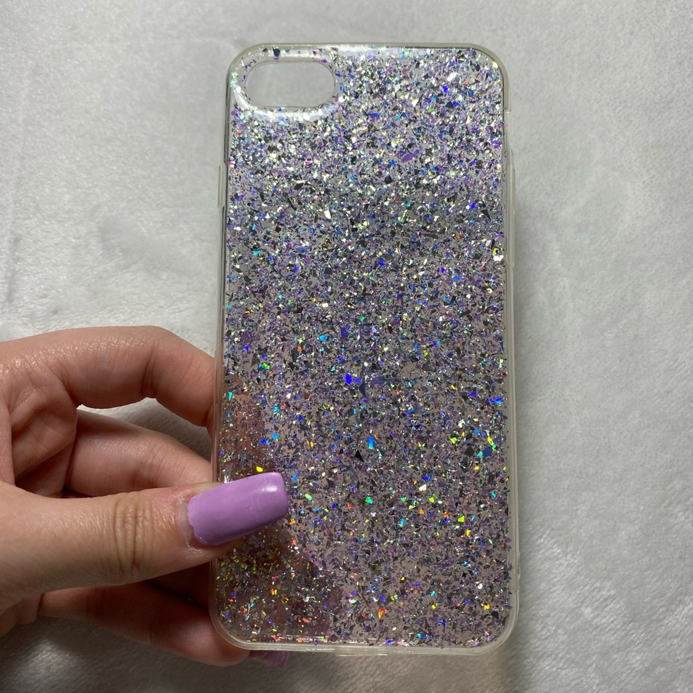 Glitter Holographic Flakes iPhone 6/6s/7 Case